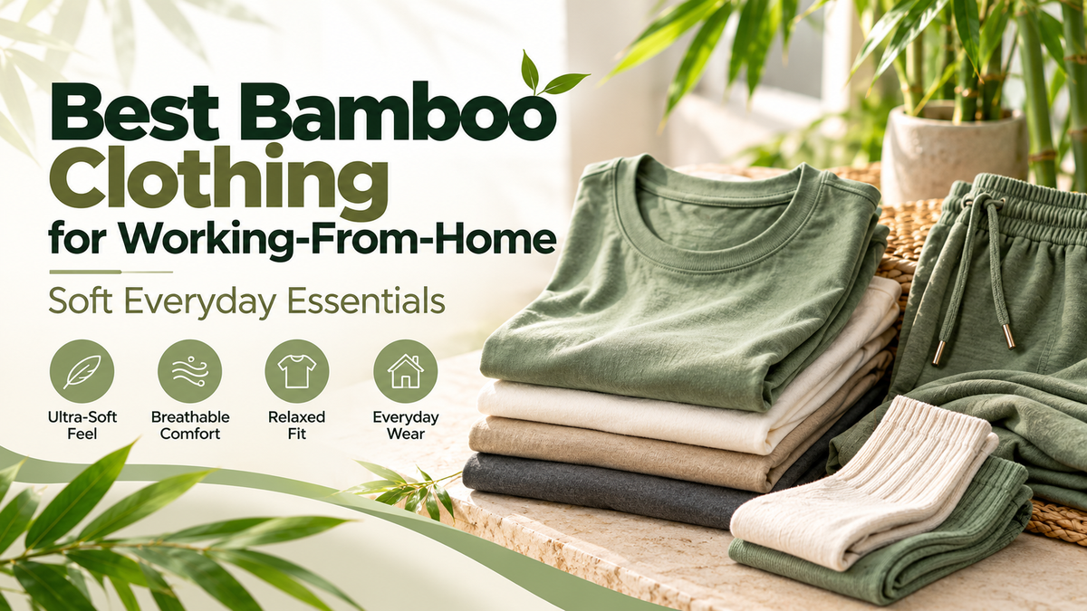 Best Bamboo Clothing for Working-From-Home: Soft Everyday Essentials