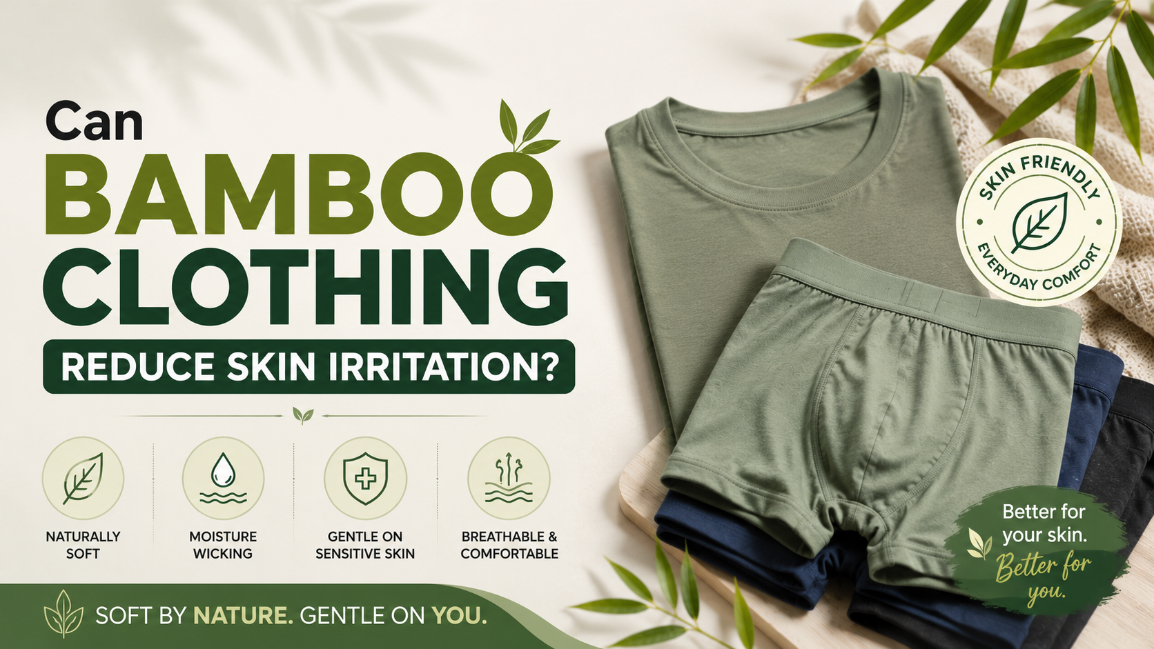Can Bamboo Clothing Reduce Skin Irritation?