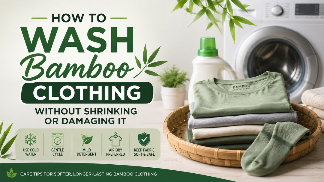 How To Wash Bamboo Clothing Without Shrinking Or Damaging It