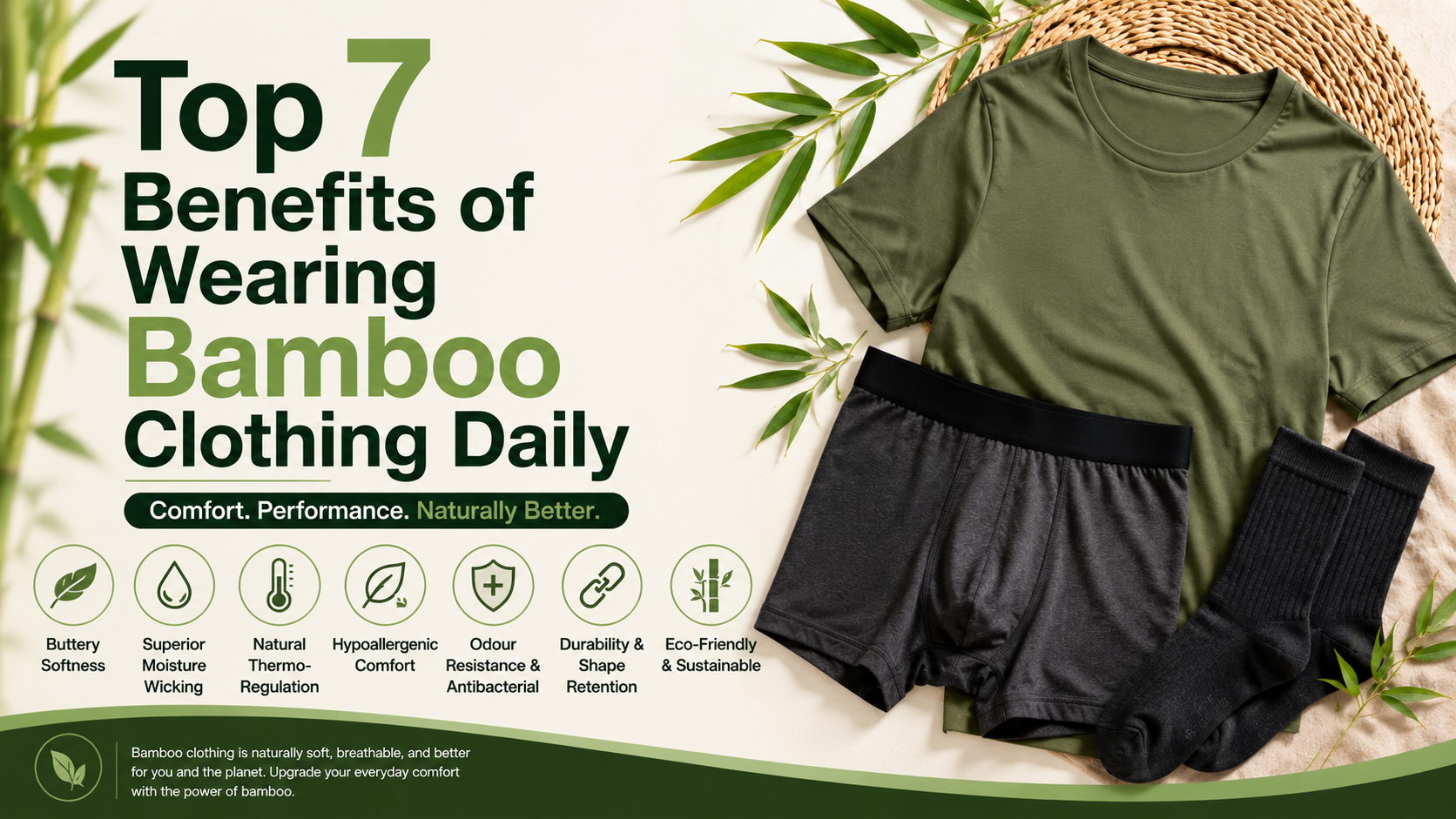 Top 7 Benefits of Wearing Bamboo Clothing Daily