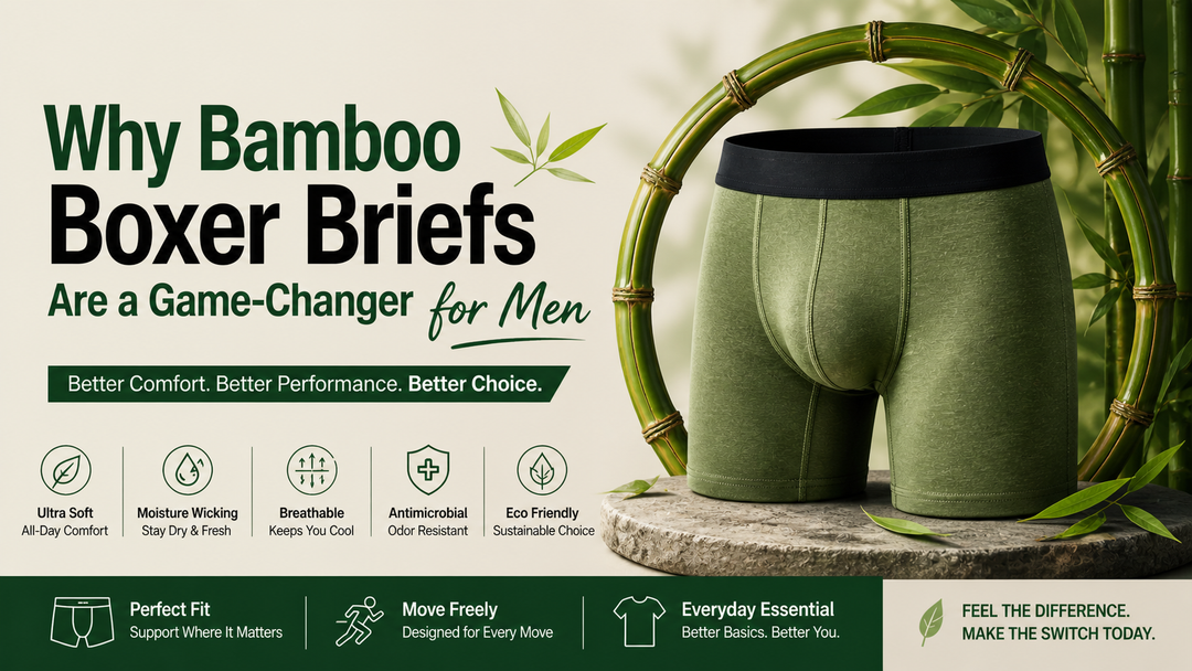 Why Bamboo Boxer Briefs Are a Game-Changer for Men