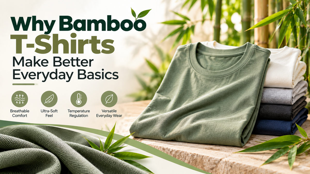 Why Bamboo T-Shirts Make Better Everyday Basics