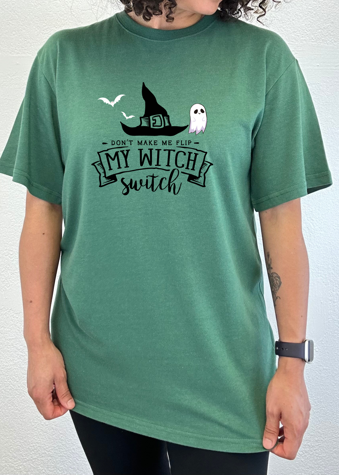 My Witch Unisex Graphic Bamboo T-Shirt teal