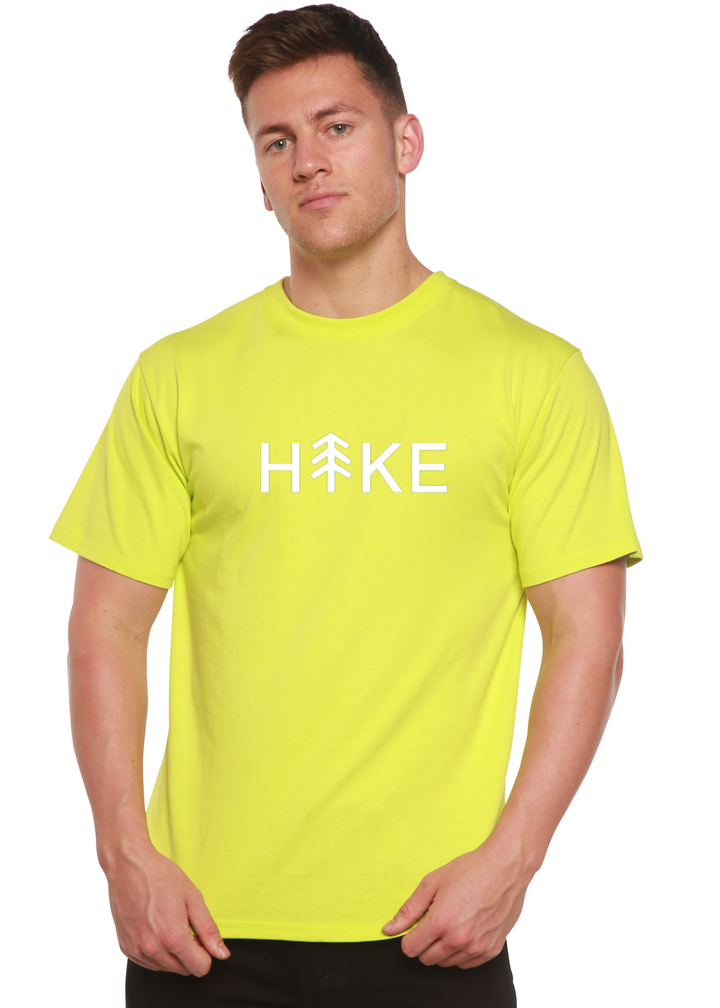 Hike Graphic Bamboo T-Shirt lime punch