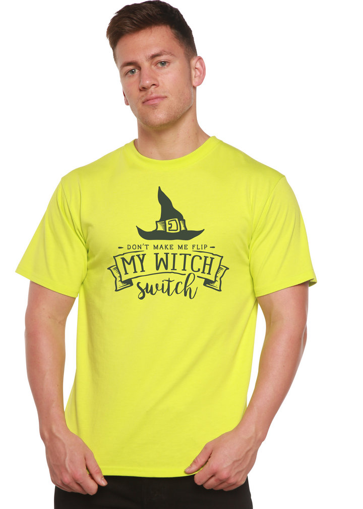 My Witch Unisex Graphic Bamboo T-Shirt lime punch