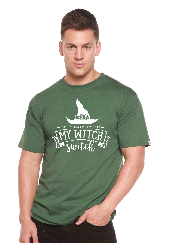 My Witch Unisex Graphic Bamboo T-Shirt pine green