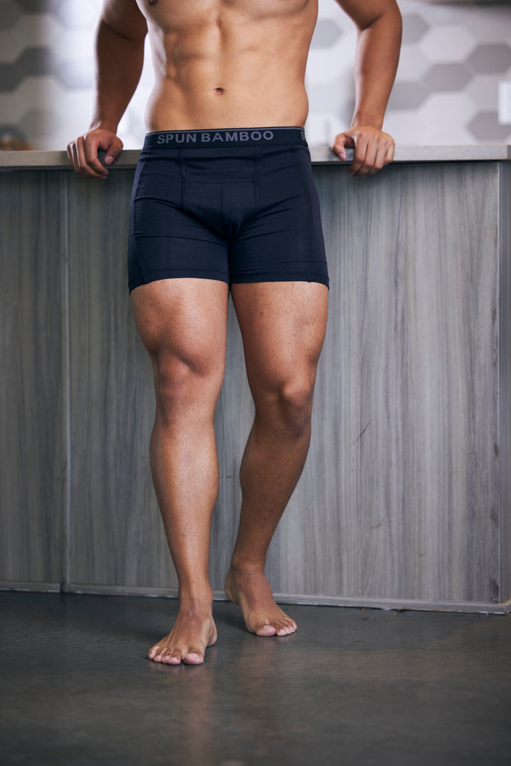 Men’s Bamboo Boxer Briefs — Ultra-Soft, Breathable Everyday Underwear