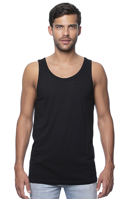 Men's USA Made Bamboo Viscose Organic Cotton Tank Top