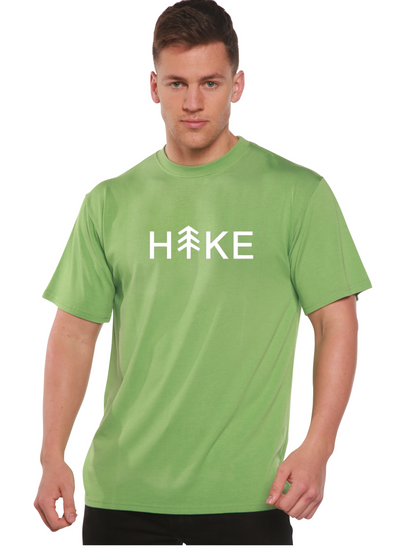 Hike Graphic Bamboo T-Shirt green tea