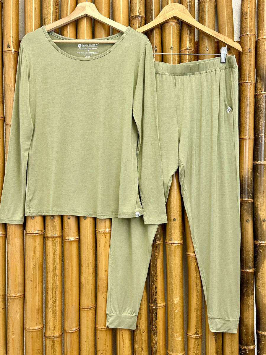 Mint Meadow Adult Bamboo Jogger