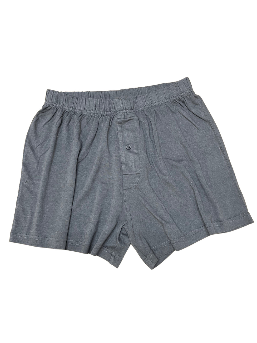 Men's Bamboo Viscose/Cotton Boxer Style Underwear Charcoal Grey Color - 5-pack
