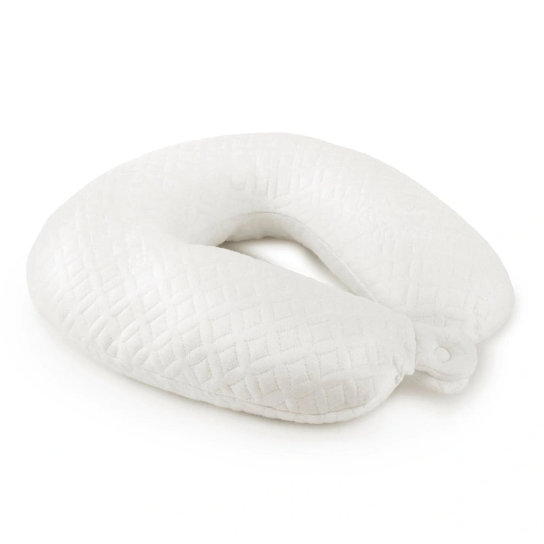 Adjustable Bamboo Neck Travel Pillow – Cooling, Hypoallergenic Support On the Go