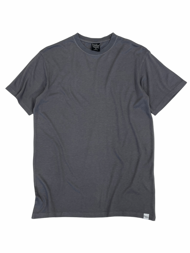 Custom Printed Men's Bamboo Viscose/Organic Cotton Short Sleeve T-Shirt