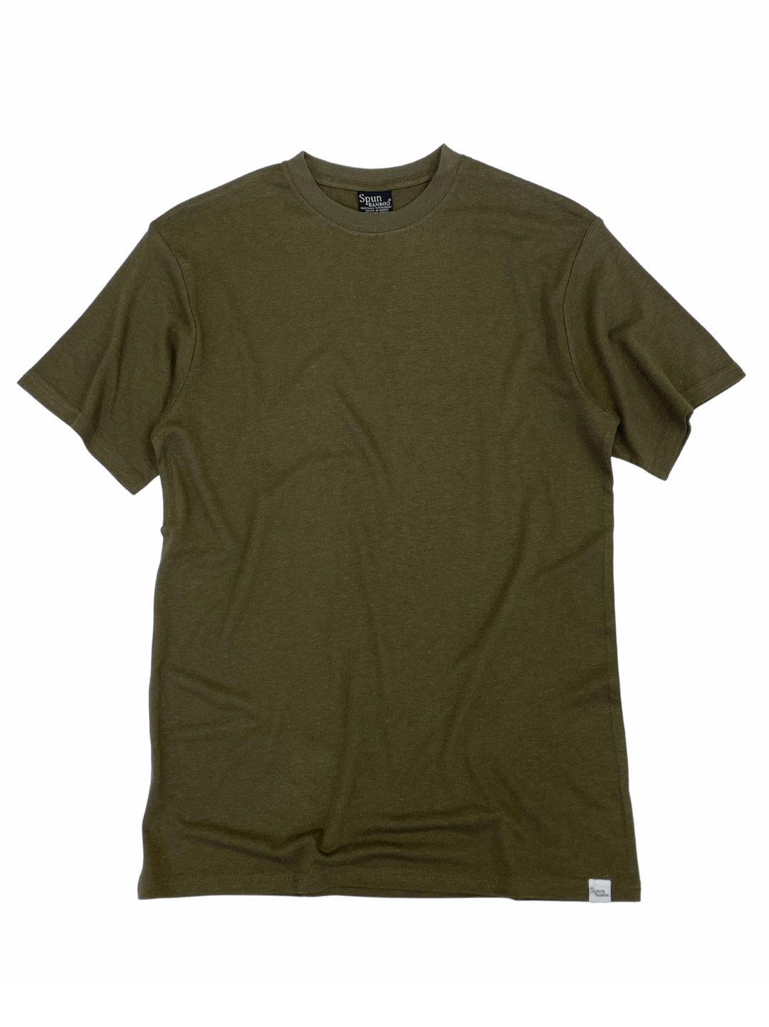 Custom Printed Men's Bamboo Viscose/Organic Cotton Short Sleeve T-Shirt
