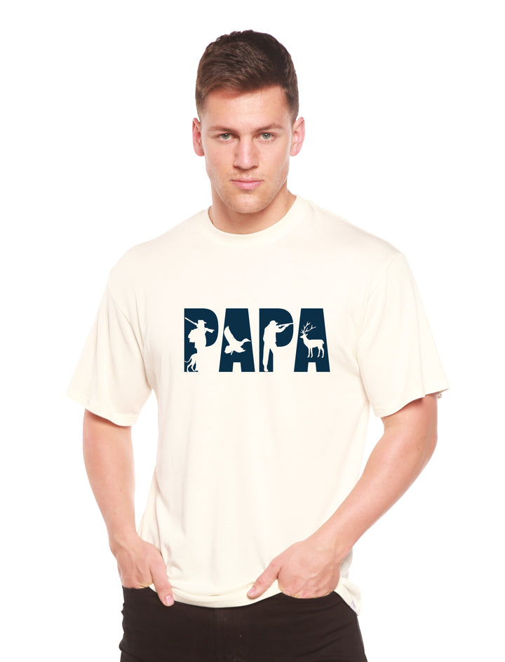 PAPA Men's Bamboo Viscose/Organic Cotton Short Sleeve T-Shirt - Spun Bamboo