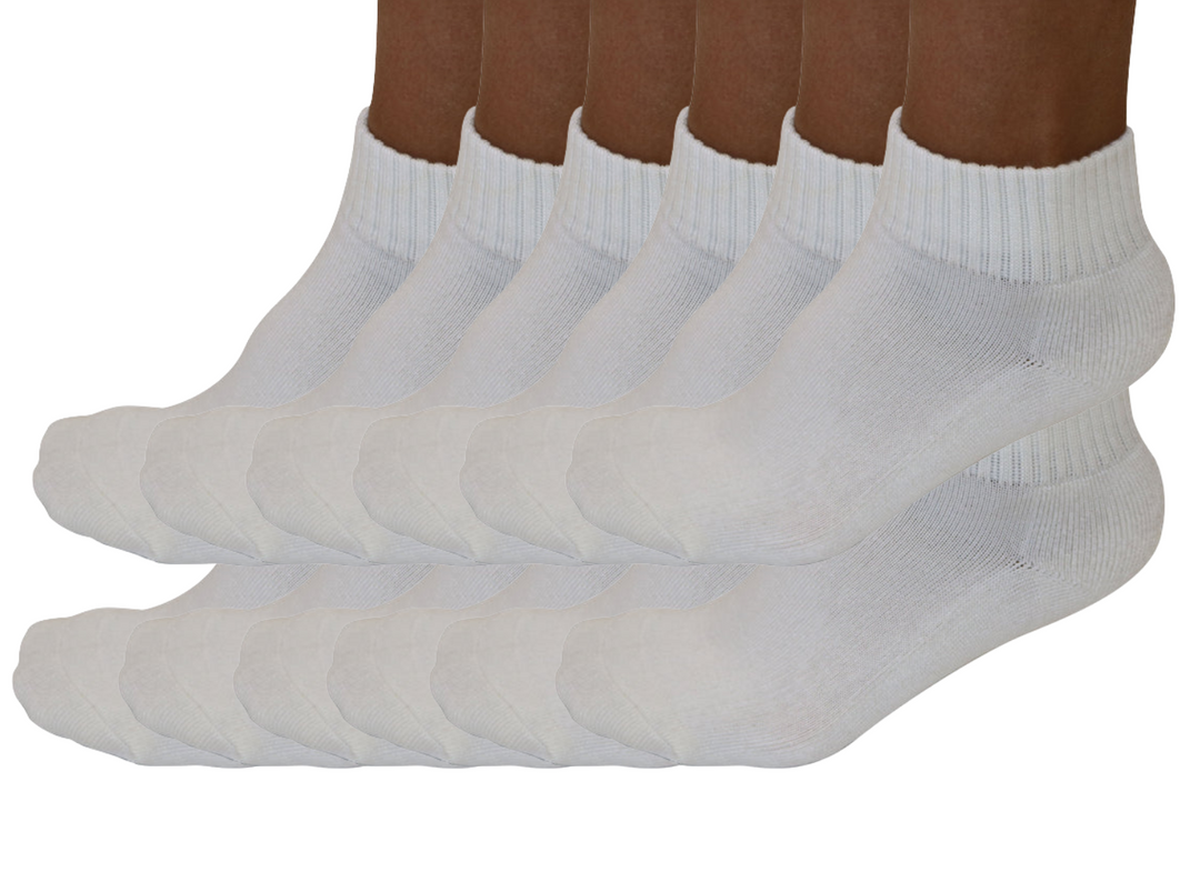 Organic Cotton, Crew Toe Socks