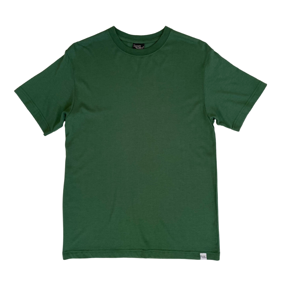 Men's Bamboo Viscose/Organic Cotton Short Sleeve T-Shirt - 5-Pack Mixed Colors