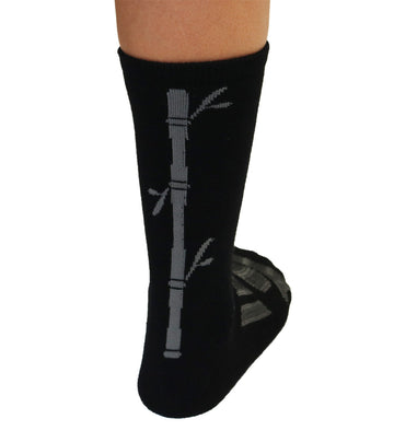 High Performance Crew Bamboo Viscose Socks Unisex White Color - 12-pack