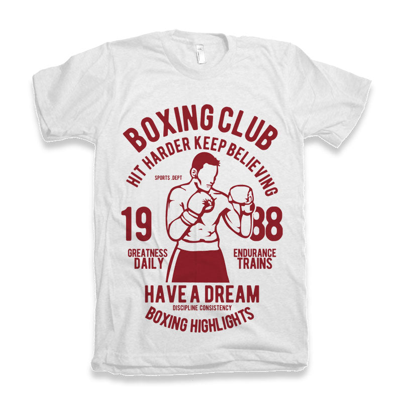 Boxing Club Men's Bamboo Viscose/Organic Cotton Short Sleeve T-Shirt - Spun Bamboo