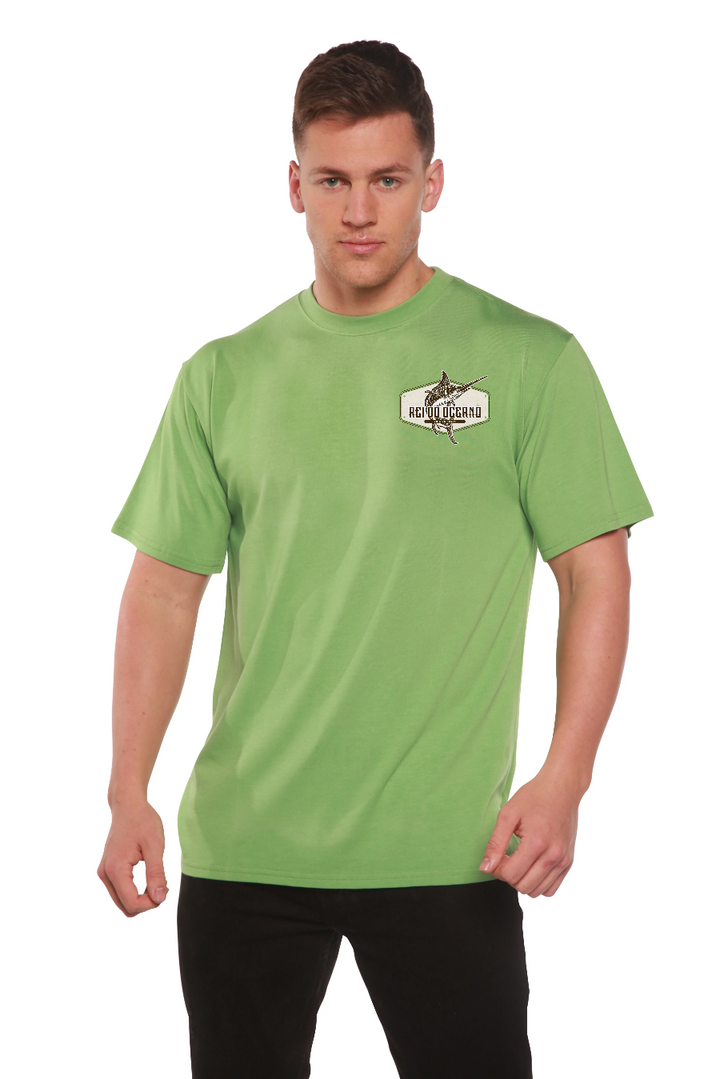 Rei do Oceano Men's Bamboo Short Sleeve Graphic T-Shirt