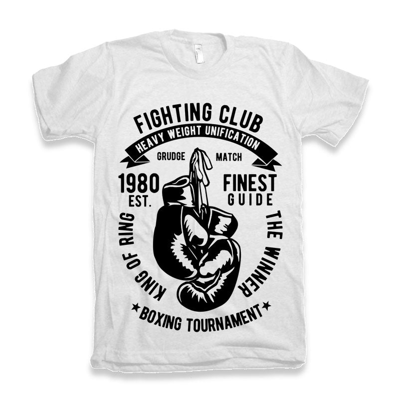 Fighting Club Men's Bamboo Viscose/Organic Cotton Short Sleeve T-Shirt - Spun Bamboo
