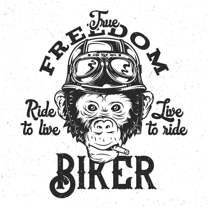 Freedom Biker Men's Bamboo Viscose/Organic Cotton Short Sleeve T-Shirt - Spun Bamboo