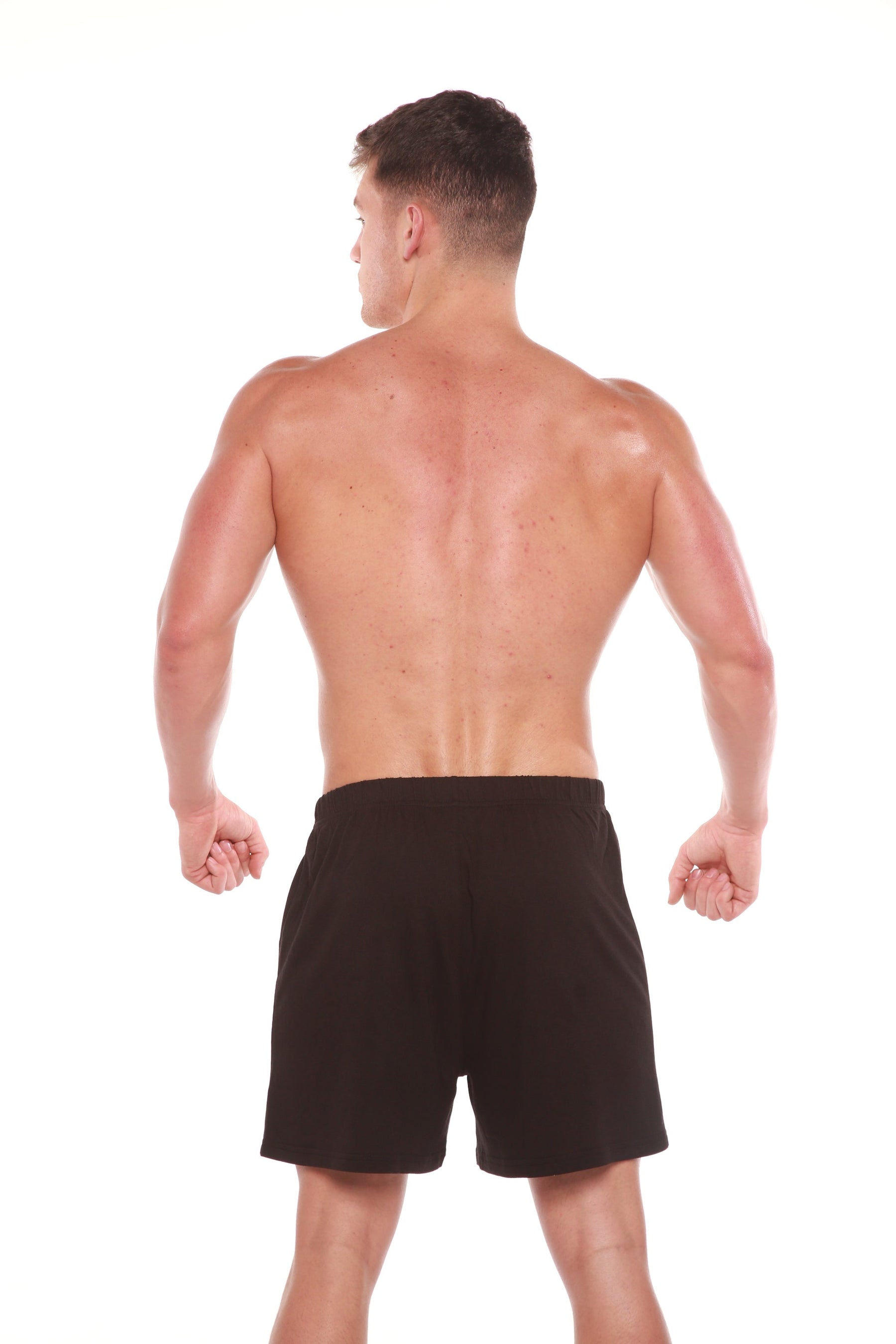 Men's Bamboo Viscose/Cotton Boxer Style Underwear Charcoal Grey Color - 5-pack main image 0