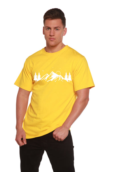 Push Harder Men's Bamboo Viscose/Organic Cotton Short Sleeve Graphic T-Shirt