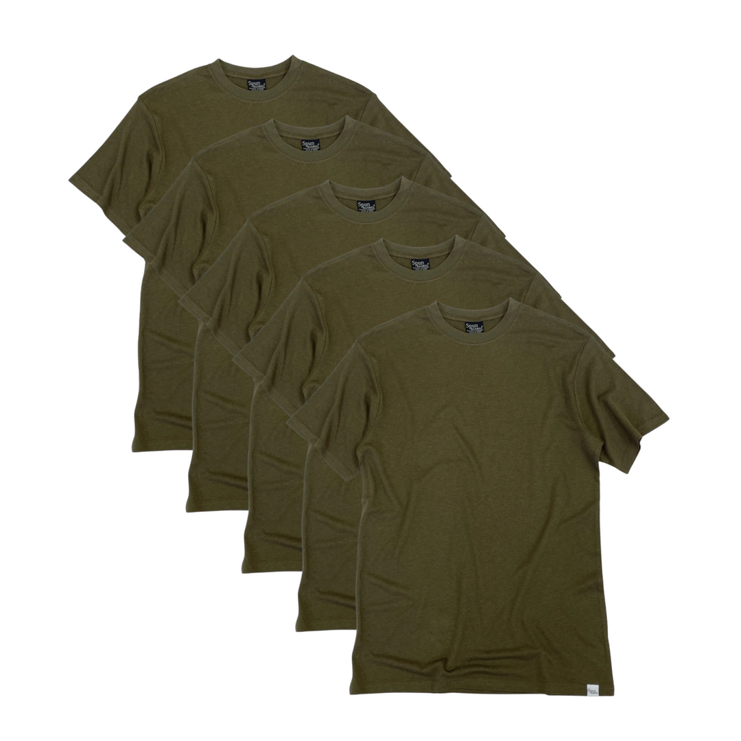 The Original Spun Bamboo® Men's Bamboo/Cotton Short Sleeve T The Original Spun Bamboo® Men's Bamboo/Cotton Short Sleeve T