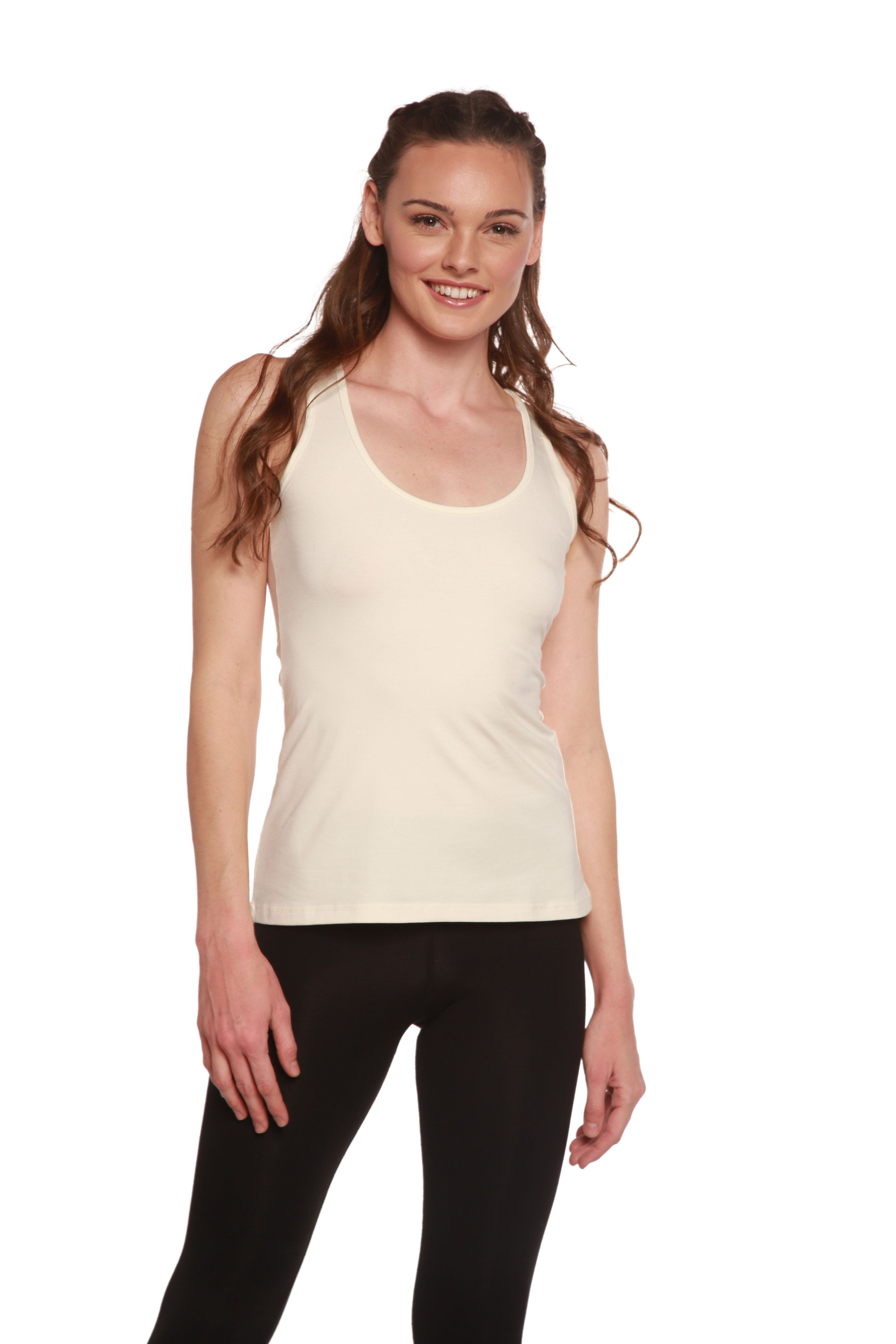 Clearance Women's Bamboo/Cotton Racer Back Tank Top – Spun Bamboo